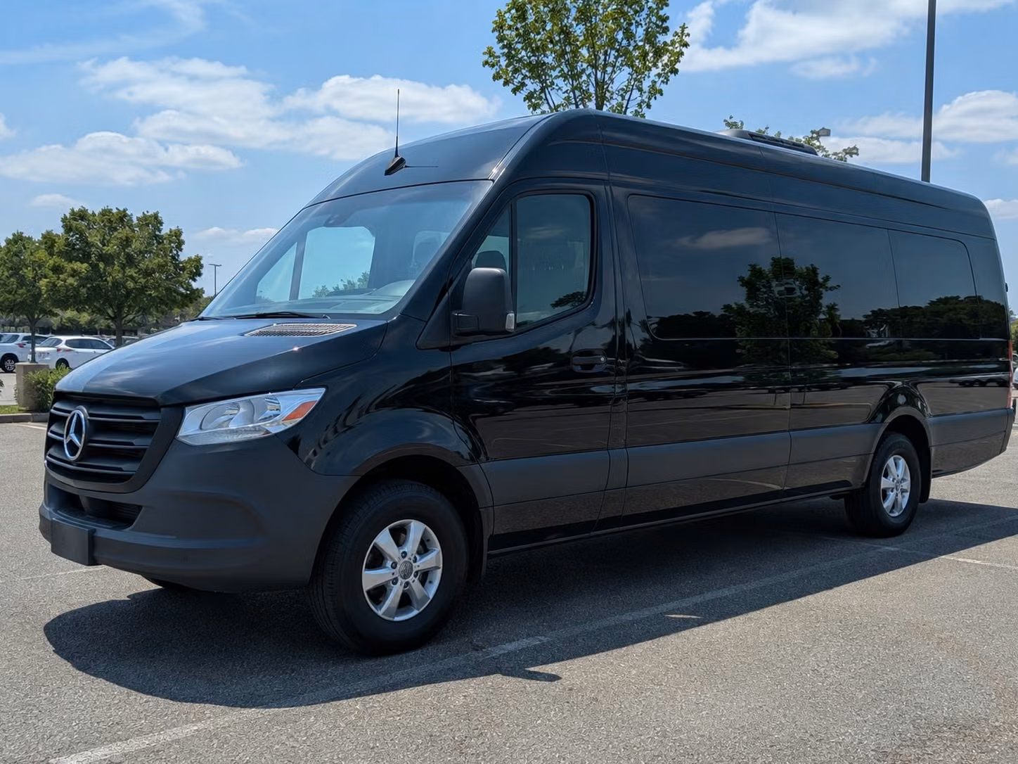 charlotte sprinter van rental with driver