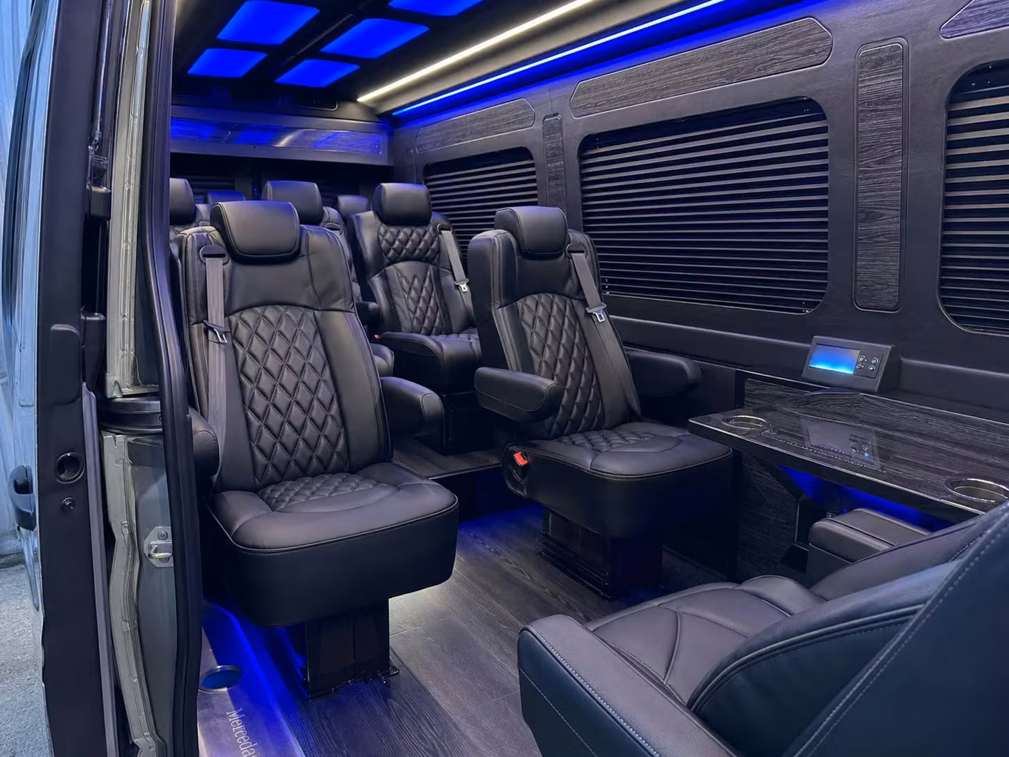 sprinter van transportation for groups and events across charlotte